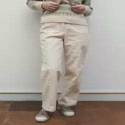 [벤시몽] SEMI-WIDE CORDUROY PANTS - CREAM
