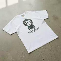 퍼스트 카모 베이비 마일로 티셔츠 M WHITE GREEN 002TEM301006WH0