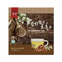 꽃샘식품 건강한 차음용 물대신 홈카페 저녁차 기타차 메밀차 100T 1개