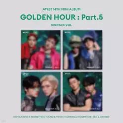 [CD] 에이티즈 (ATEEZ) -  14TH MINI ALBUM [GOLDEN HOUR : Part.5][DIGIPACK UNIT VER.][4종 중 1종 랜덤발송] (에이티즈 (ATEEZ) 14TH MINI ALBUM [GOLDEN HOUR : Part.5] )