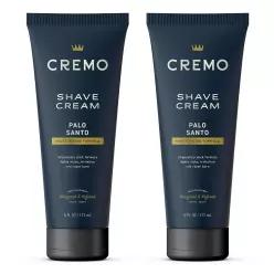 Cremo Shaving Cream for Men, Palo Santo, 6 Fl Oz (2 Pack) 454968