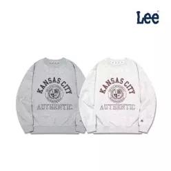 Lee 키즈 리 바시티 그래픽 맨투맨 LK2503CR12