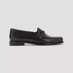 [D14]셀린느 334773602C 19MZ DARK BROWN 남성 로퍼 모카신 단화 Celine Triomphe 15 Loafer