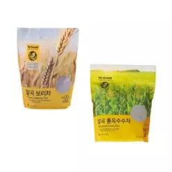 49783964-노브랜드 알곡 보리차 1kg + 알곡 통옥수수차 1kg 학교 사무실 탕비실 휴게실 음료 맛있는 물