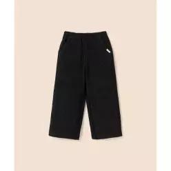 빈폴 키즈 BEANPOLE KIDS 여아 소프트 골지 세미 와이드 팬츠 블랙 (BI6821G035) BI6821G035 473185