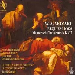 [CD] Montserrat Figueras 모차르트: 레퀴엠, 프리메이슨 장송음악 (Mozart: Requiem, Masonic Funeral March) (Alia Vox Heritage 9)