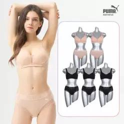 [9차 리오더 입고][푸마] 여성 노와이어 베이직핏 브라팬티 10종 세트