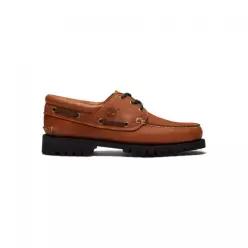 TIMBERLAND (남성) 어센틱 보트 슈즈 - 위트 풀 그레인 / A2PDQ-AJW
