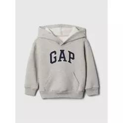 갭 GAP 베이비 릴렉스드 로고 후디 후드티 그레이 앤 화이트 말 10380753