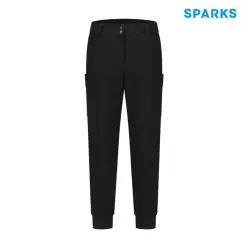디즈니골프 스팍스 여성 투버튼 절개 카고 포켓 조거팬츠 SQ3LPA003