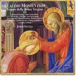 [CD] Jordi Savall 몬테베르디: 성모 마리아의 저녁기도 (Claudio Monteverdi: Vespro della beata Vergine 1610) 조르디 사발 (Alia Vox Heritage 1)