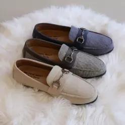 드라이빙 캐주얼 장식 슈즈 로퍼 스트릿 ootd 패션
