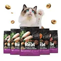 하림펫푸드 더리얼 CAT 사료 간식 모음전/고양이사료 양갱 츄르