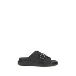 [K68]ALEXANDER McQUEEN 874829W4Z90 1000 남성 샌들 슬리퍼 플립플랍 조리 Buckle slide San