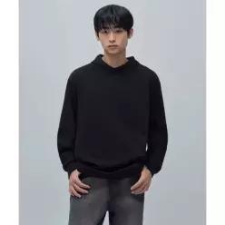 무신사스탠다드 MUSINSA STANDARD 후디드 긴소매 티셔츠 [블랙] MMETL4Z01-BK 231667