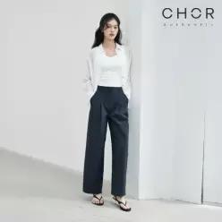 코어 어센틱 26SS 나일론 투턱 트라우저