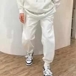 남자 절개라인 편안한 츄리닝 발목조거 허리밴딩 팬츠 남성 바지