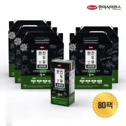 완전두유 한미사이언스 완전두유 더진한 서리태 무가당 99.9 190㎖ 80팩