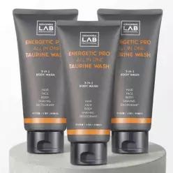 GROOMING LAB 남성용 에너제틱 프로 올인원 타우린 바디워시 300ml X 3EA