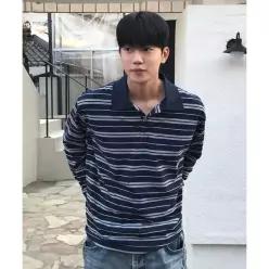 드로우핏 DRAW FIT 멀티 스트라이프 브로드 피케 티셔츠 [NAVY]DFTS6104NV 169160