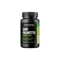 Havasu Nutrition 초강력 소 팔메토 영양제 남성 건강 - 빈뇨를 줄이기 위한 보조 및 두피 컨디션 방지 D