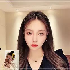 머리띠 큐빅머리띠 여성헤어밴드머리띠 얇은 보석머리띠 헤어밴드머리띠 진주머리띠 성인머리띠 큐빅 EWBE1FDD12