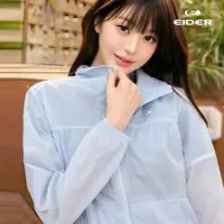 아이더 장원영바람막이 시어 여성 경량 셔링 자켓 여자경량자켓 (3컬러) DWM26156 DWM26156BY 375382
