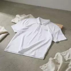 NT7PS12B 남성 아이스 플렉스 반팔 카라 폴로 WHITE