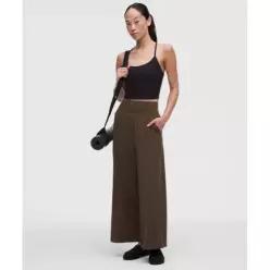 룰루레몬 LULULEMON Nulu 신치 헴 드레이피 팬츠 아시아 핏 WALC