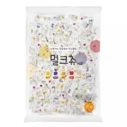 하오리위안 밀크츄 5가지맛 대용량 카라멜 200개