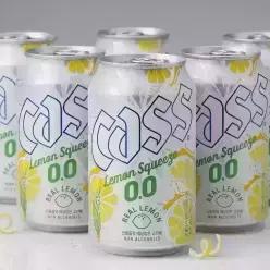 카스 0.0 레몬스퀴즈 제로 330ml x 24캔 논알콜 무알콜맥주맛