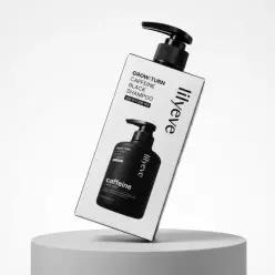 [남성샴푸/하하 PICK] 릴리이브 그로우턴 카페인 블랙샴푸 500ml