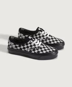 매장정품  VANS VN000EJC1KP1 프리미엄 어센틱 44 EK 펑크체크 블랙:마시멜로우 11