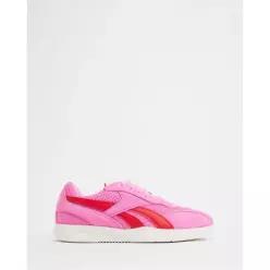 Reebok 리복 해머 스트리트 - 여성용 유쾌한 분홍색, 분필색 및 스포츠 레드 7708252