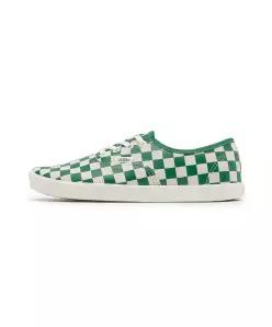 매장정품  VANS VN000D04CX11 어센틱 로우프로 체커보드 그린 D0411 가벼운신발 여