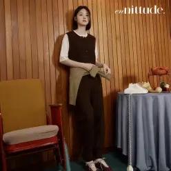 엔니튜드 26FW 울 니트 점프수트