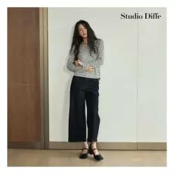 스튜디오디페 26FW 데님 와이드 팬츠 2종 466950