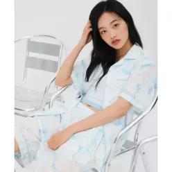 SPAO [망그러진곰] 망고미 반팔 파자마(WHITE)_SPPPG25U03