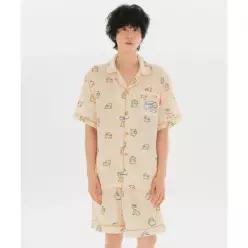 SPAO [몰티즈] 잘 시간이네 반팔 파자마(BEIGE)_SPPPG25U10