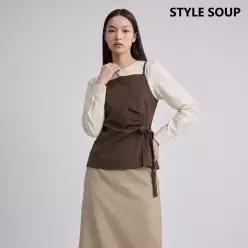 뷔스티에 세트 블라우스 (SC9TXE1) (택가격: 89000원)