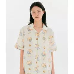 SPAO [망그러진곰] 망고미 반팔 파자마(BEIGE)_SPPPG25U03