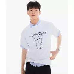 SPAO 가나디 반팔 티셔츠PRINT SPRLG25U09