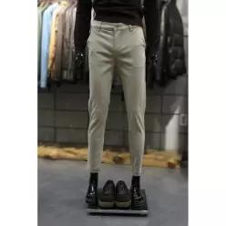 빠니깔레워시드베이지 레귤러슬림 스판면코튼팬츠 m rcpt52be _
