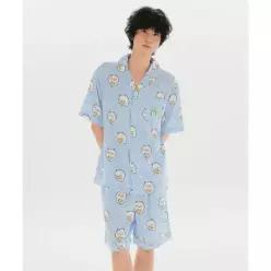 SPAO [담곰이] 엄청 시원하담곰 반팔 파자마(LIGHT BLUE)_SPPPG25U04