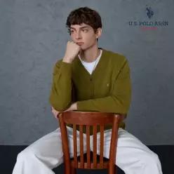 유에스피에이 [U.S POLO ASSN.] 26FW 메리노울100 가디건 1종 남성