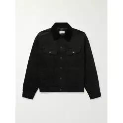 26 FW 더로우 블랙 조렛 코듀로이 트리밍 데님 재킷 TP571320855