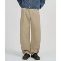 [정품] 토피 TOFFEE 딥 커브드 데님 팬츠 (BEIGE)