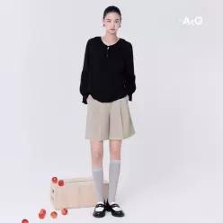 더엣지 [최초가59 900원] 링클프리 버튼 하프팬츠