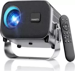 Wi-Fi 및 블루투스를 지원하는 스마트 프로젝터 800ANSI 네이티브 1080P 휴대용 내장 앱 IOS/안드로이드/HD(그레이)와 호환되는 홈 시어터용 오토 키스톤 Grey