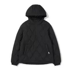 SNOW PEAK 리사이클 퀼팅 후드 아노락 Black (S24WUFPJ04) 60B1500981 S24WUF-PJ04 BK